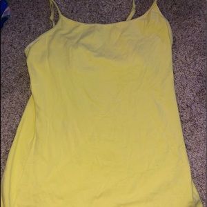 Spaghetti strap tank